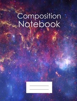 Paperback Composition Notebook: 100 Pages, Wide Ruled Notebook and Writing Journal, Large Size 8.5 x 11 inches Basic Notebook for Writing Notes Book