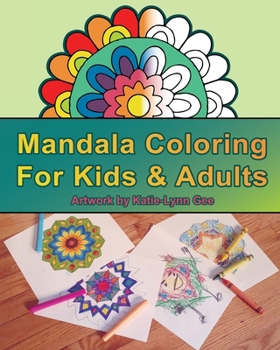 Paperback Mandala Coloring for Kids & Adults Book