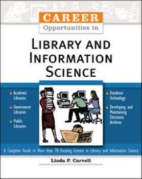 Paperback Career Opportunities in Library and Information Science Book