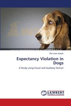 Paperback Expectancy Violation in Dogs Book