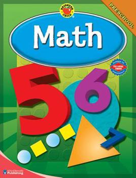 Paperback Math, Grade Preschool (Brighter Child Workbooks) Book