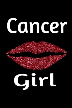 Cancer Girl: Travel Journal Planner Zodiac 115 pages 6" x 9"