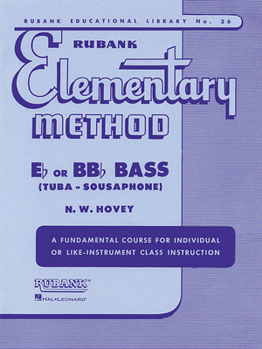 Paperback Rubank Elementary Method - Bass/Tuba (B.C.) Book