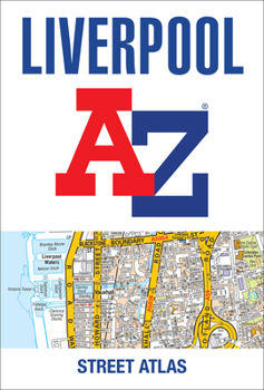 Paperback Liverpool A-Z Street Atlas Book