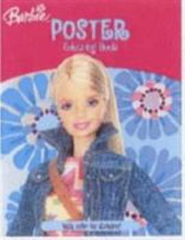 Paperback Barbie Poster Colouring Book