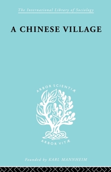 Paperback A Chinese Village Book