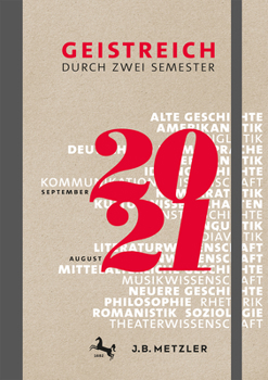 Calendar Geistreich Durch Zwei Semester: Semesterkalender 2020/21 [German] Book