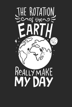 Paperback Notebook Journal: Science Earth Day 6x9 Dot Grid 120 Pages Book