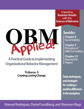 Paperback OBM Applied! Volume 4 Book