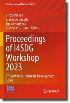 Paperback Proceedings of I4sdg Workshop 2023: Iftomm for Sustainable Development Goals Book