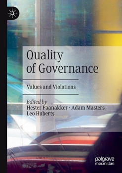 Paperback Quality of Governance: Values and Violations Book