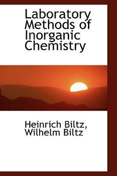Paperback Laboratory Methods of Inorganic Chemistry Book