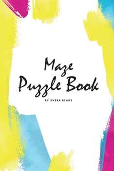 Paperback Maze Puzzle Book: Volume 3 (Small Softcover Puzzle Book for Teens and Adults) Book