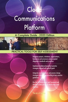 Paperback Cloud Communications Platform A Complete Guide - 2020 Edition Book