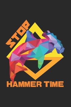 Paperback Stop Hammer time: 6x9 Fishing - blank with numbers paper - notebook - notes Book