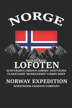 Paperback Wikstroem - Notes: Norway Expedition Nordland Lofoten - Notebook 6x9 dot grid Book