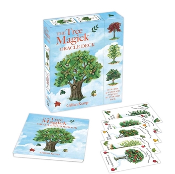 Product Bundle The Tree Magick Oracle Deck: Includes 52 Cards and a 64-Page Illustrated Book