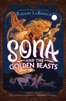 Library Binding Sona and the Golden Beasts [Large Print] Book