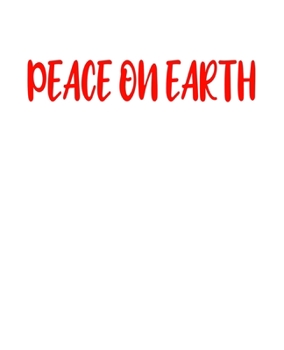 Peace On Earth: A decorative book for coffee tables, bookshelves, end tables, and interior design styling - Housewarming Gift Decorum - stack decor books together to create a custom look to any room i
