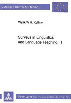 Paperback Surveys in Linguistics and Language Teaching I Book