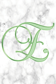 Paperback E Journal: A Monogram E Initial Capital Letter Notebook For Writing And Notes: Great Personalized Gift For All First, Middle, Or Book