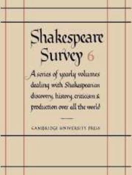 Shakespeare Survey 6: The Histories - Book #6 of the Shakespeare Survey