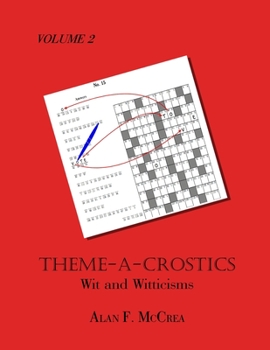 Paperback Theme-A-Crostics: Wit and Witticisms Book
