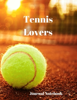 Tennis Lovers Journal Notebook: A4 Size with 200 Pages for recording your special events or thoughts. Ideal Gift.  Includes Index Pages, Password ... 2020-2025 both with a Facing Pages for Notes