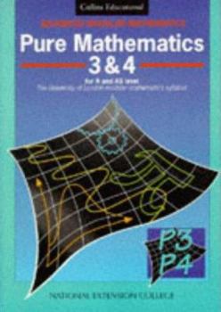 Paperback Pure Mathematics 3 & 4 (Advanced Modular Mathematics) (v. 3 & 4) Book