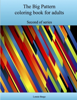Paperback The Second Big Pattern coloring book for adults Book