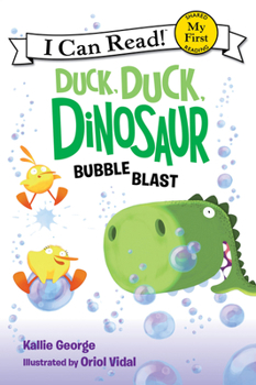 Paperback Duck, Duck, Dinosaur: Bubble Blast Book