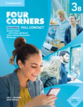 Paperback Four Corners Level 3b Full Contact with Self-Study Book