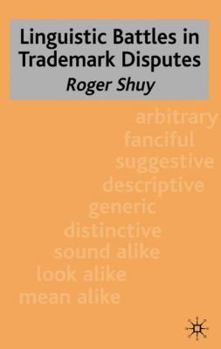 Hardcover Linguistic Battles in Trademark Disputes Book