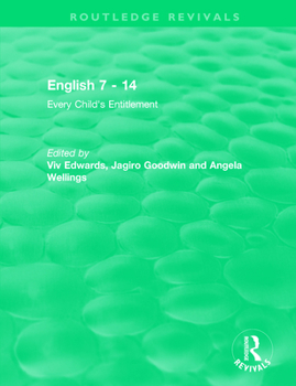 Paperback English 7 - 14 (1991): Every Child's Entitlement Book