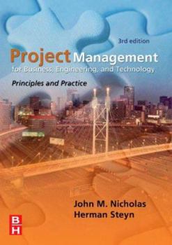 Paperback Project Management for Business, Engineering, and Technology Book