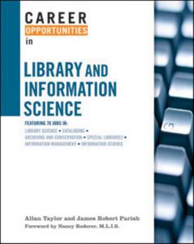 Hardcover Career Opportunities in Library and Information Science Book