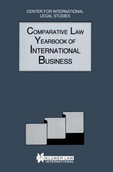 Hardcover The Comparative Law Yearbook of International Business Book