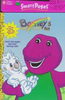 Hardcover Barney's Great Adventure Book