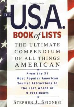 Paperback The U.S.A. Book of Lists: The Ultimate Compendium of All Things American Book