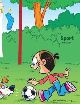 Paperback Sport-Malbuch 1, 2 & 3 [German] Book