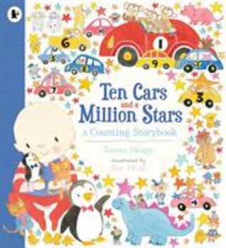 Paperback Ten Cars and a Million Stars: A Counting Storybook Book