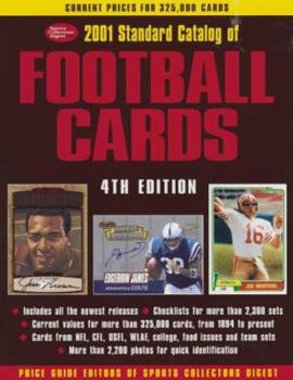 Paperback Standard Catalog of Football Cards Book