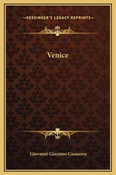 Hardcover Venice Book