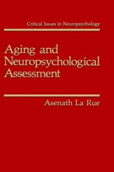 Hardcover Aging and Neuropsychological Assessment Book