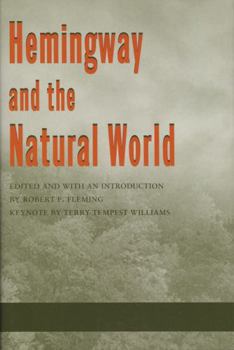 Hardcover Hemingway and the Natural World Book