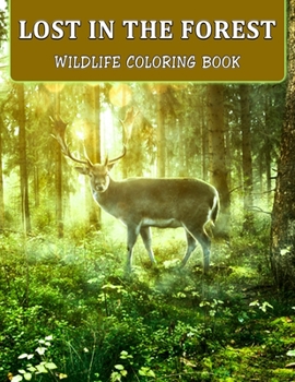 Lost In The Forest: Wildlife Coloring Book | Beautiful Forest Animals, Insects, Plants and Birds