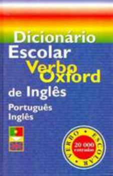 Paperback Verbo-Oxford Portuguese-English School Dictionary [Portuguese] Book