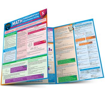 Misc. Math Fundamentals 5 - Word Problem Solving: For Middle School - A Quickstudy Laminated Reference Guide Book