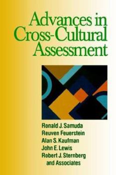 Paperback Advances in Cross-Cultural Assessment Book