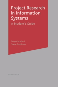 Paperback Project Research in Information Systems: A Student's Guide Book